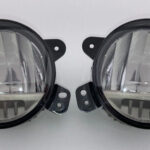 2007-2018 Jeep Wrangler JK OEM LED Fog Lights / Pair / JK016