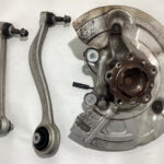 2015-2020 F80 F82 F87 BMW M2 M3 M4 Passenger Front Spindle Hub w/ Control Arms / 95k