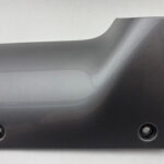 2018-2025 Jeep Wrangler JL Driver Side Fender Wiper Cowl End Plate Trim Panel / Billet Silver Metallic